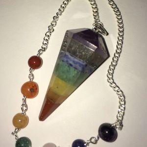Bonded Chakra Cone Pendulum