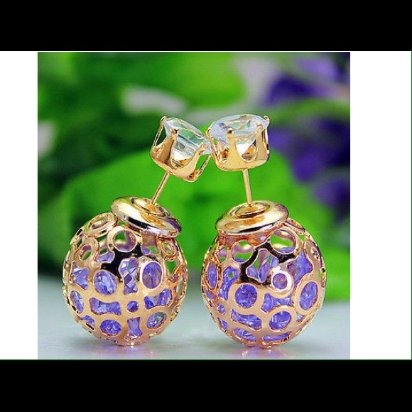 Jewelry - Double sided earrings