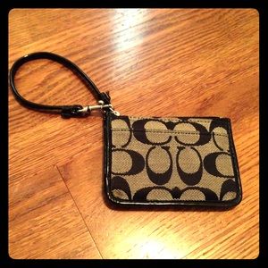 Coach wristlet