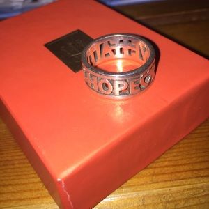 Hope Love Faith James Avery Ring