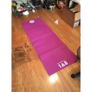 Purple Athleta Yoga mat