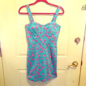 Corset top mini dress