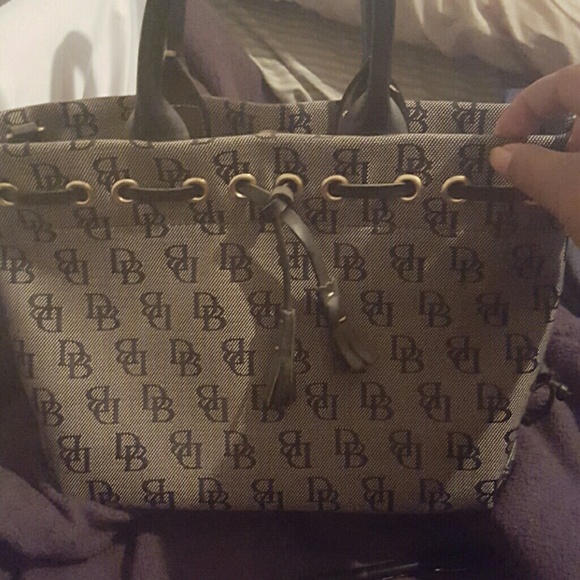 Dooney and bourke small tassle tote