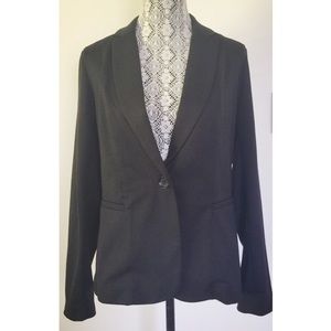 Olivia Moon black buttoned blazer