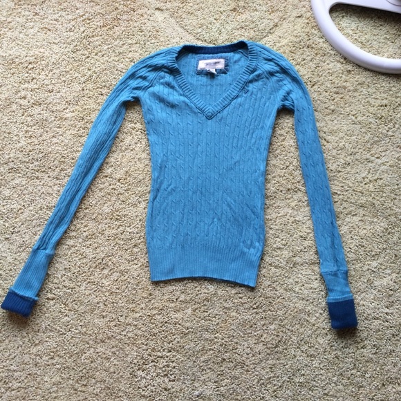 Blue sweater