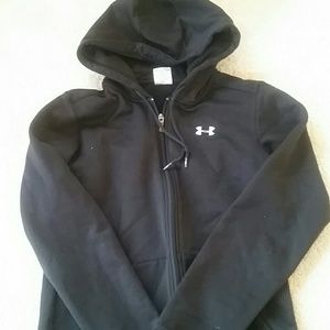 Black Under Armour full zip