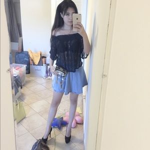 Transparent sexy top