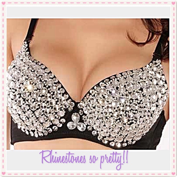 Rhinestone Push-Up Bra NWTs!  💋 - Picture 4 of 8