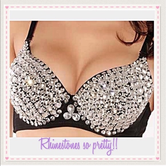 Rhinestone Push-Up Bra NWTs!  💋 - Picture 8 of 8