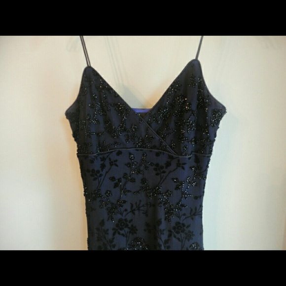 Beautiful beaded gown dress