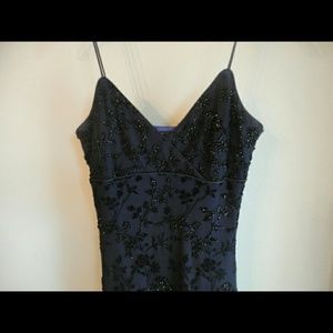 Beautiful beaded gown dress