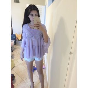 Light purple top