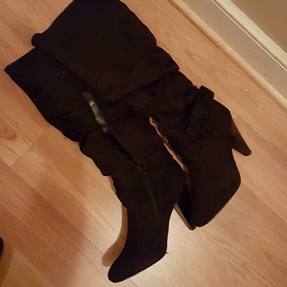 Black boots