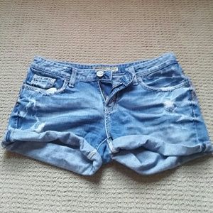 BKE jean shorts