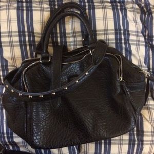 Studded black purse!