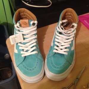 Turquoise Vans
