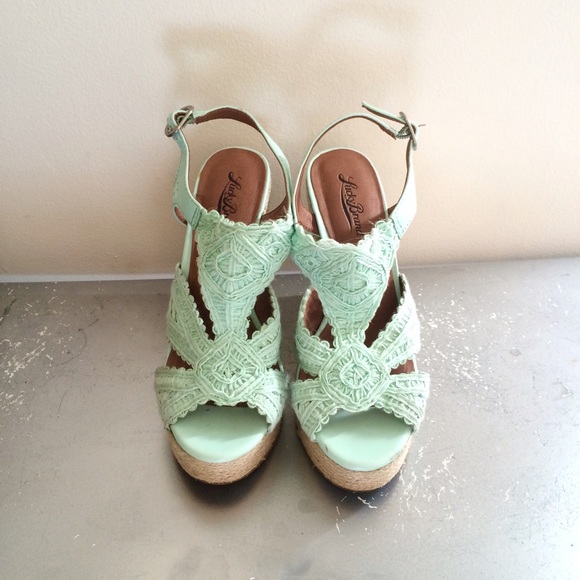 Lucky Brand Teal Wedges