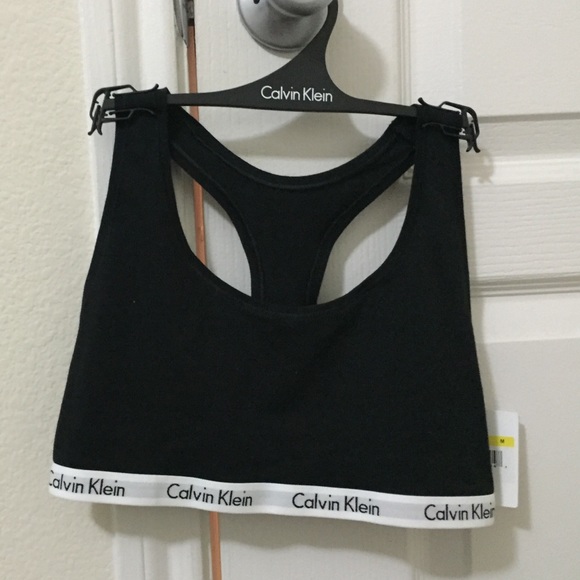 Black Calvin Klein Bra & Boyshort