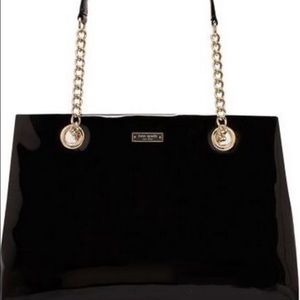 Kate Spade montrose Antoinette black patent purse