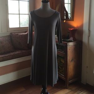 Eileen Fisher 3/4 sleeve dress, size small (8-10)