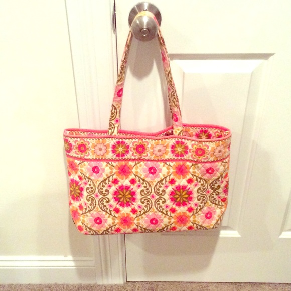 Pink/Orange/Cream Vera Bradley Bag