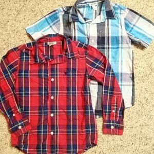 Boy's button up shirts bundle
