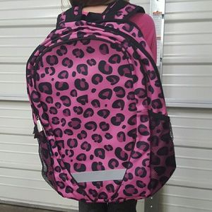 Wildkin Pink Leopard Backpack