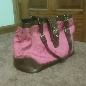 Authentic coach purse