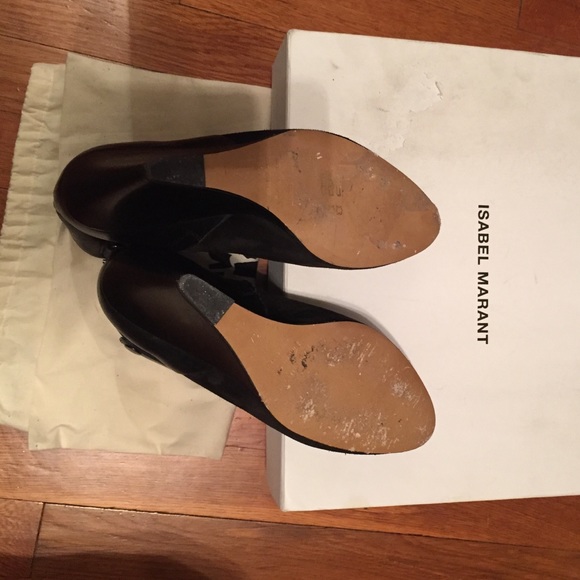 Isabel marant black booties size 37 - Picture 2 of 4
