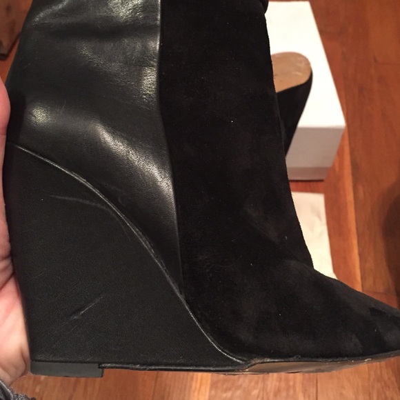 Isabel marant black booties size 37 - Picture 3 of 4
