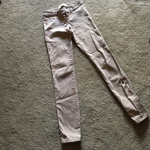Khaki hollister jeans