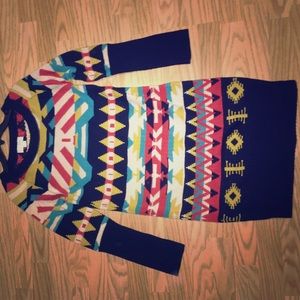 Beautiful tribal printed sweater dress🔅