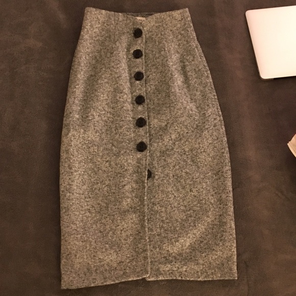Wool skirt