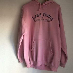 Pink Lake Tahoe Hoodie