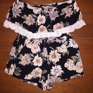 floral romper 🌸