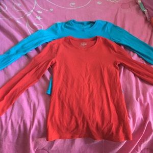 Red and blue shirts👚