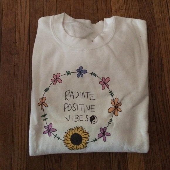 Radiate positive vibes