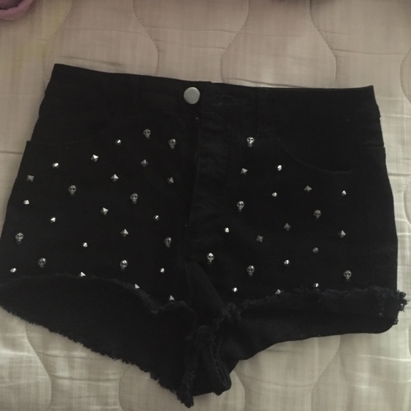 High waisted shorts
