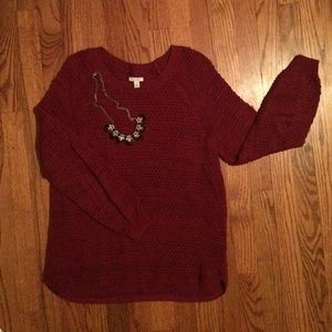 Cranberry Sweater