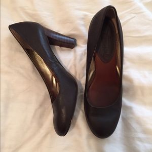 Banana Republic Brown Leather Heels