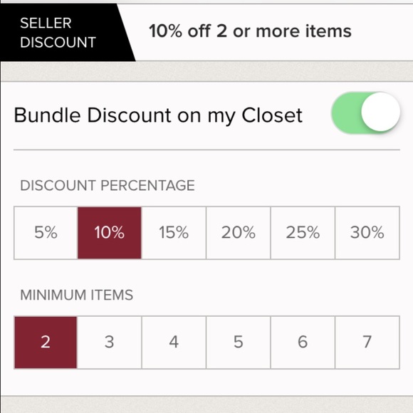 Buy 2 items and get 10% off!