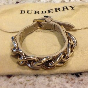 Burberry Leather strap bracelet