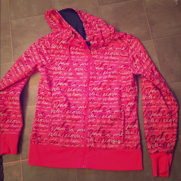 UA breast cancer zip up