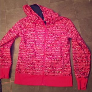UA breast cancer zip up