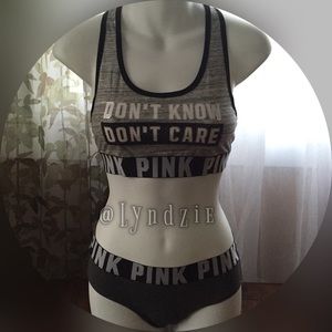 NEW PINK BRA & PANTY SET