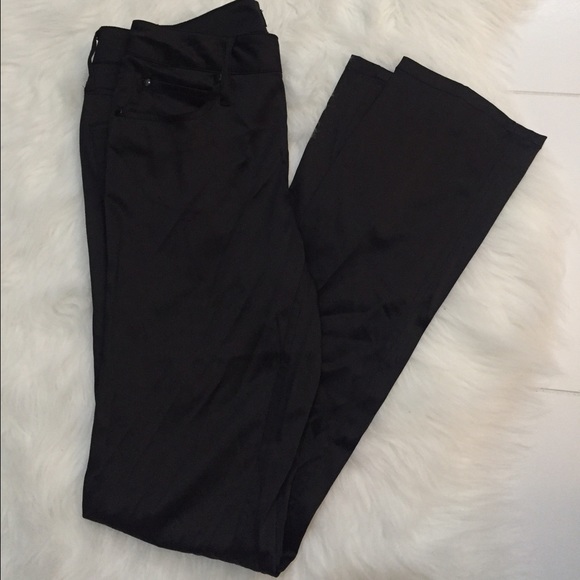 Forever 21 shiny black dress pants