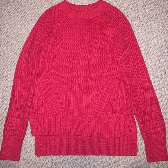 Abercrombie and Fitch Red sweater