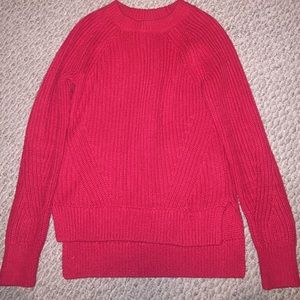 Abercrombie and Fitch Red sweater