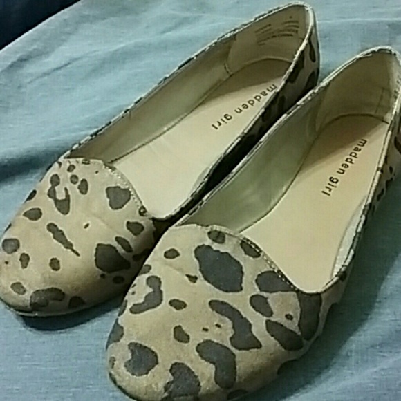 Cheetah print flats