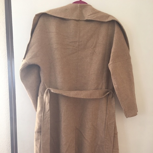 Zara camel coat